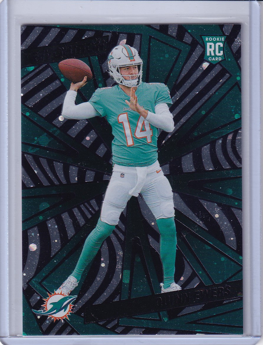 2025 Panini Revolution #235 Quinn Ewers Purple Cosmo #/49