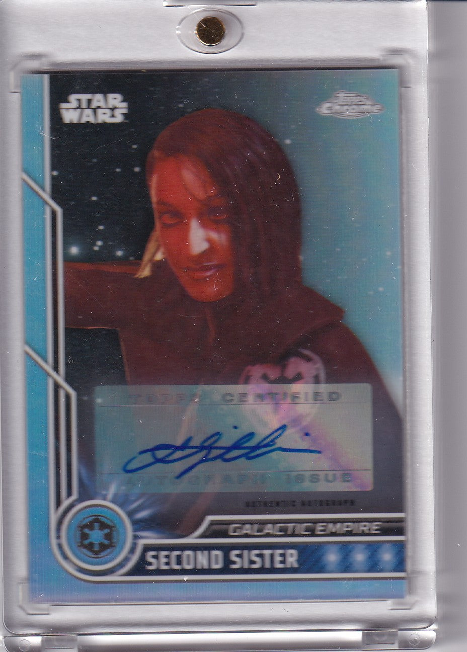 2023 Topps Chrome Star Wars #27 Elizabeth Grullon Character Autographs