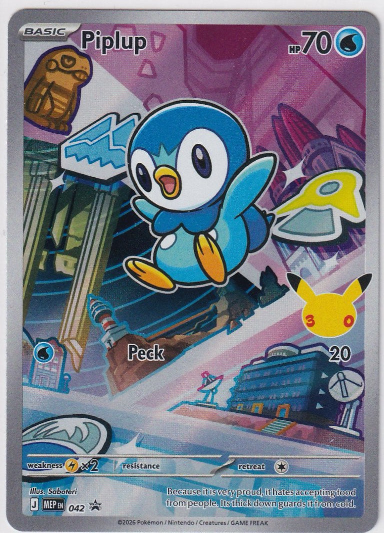 Piplup - Mega Evolution Promo #042