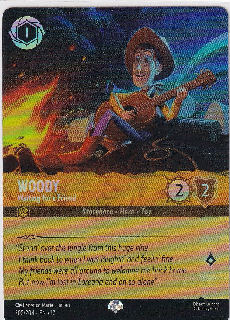 Woody-Waiting For a Friend -Wilds Unknown #205/204 - Epic