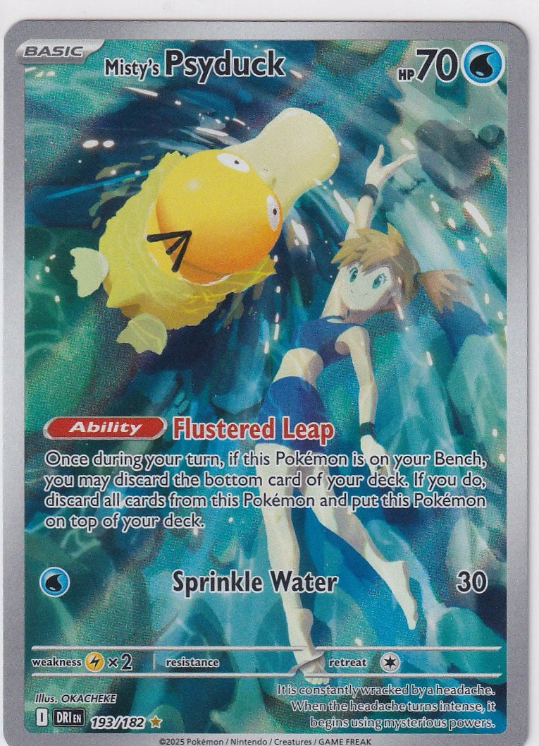 SV10: Destined Rivals #193/182 Misty's Psyduck