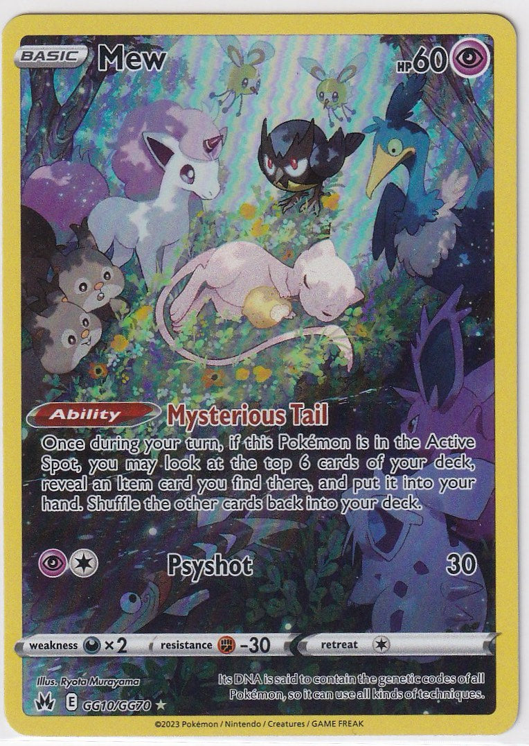 SWSH: Crown Zenith: Galarian Gallery #GG10/GG70 Mew