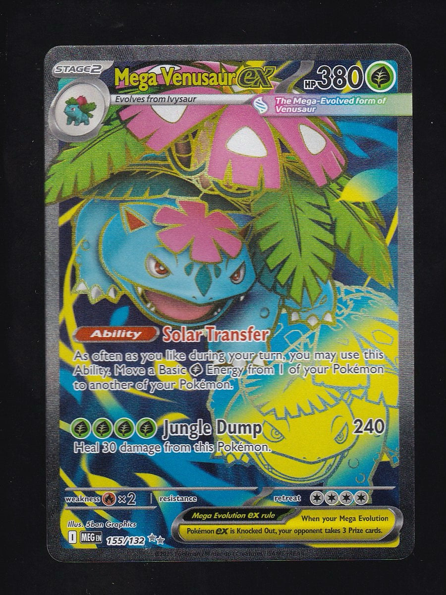 ME01: Mega Evolution #155/132 Mega Venusaur ex