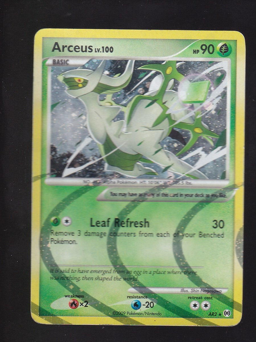 Arceus #AR2 Arceus (AR2)(Moderately Played)