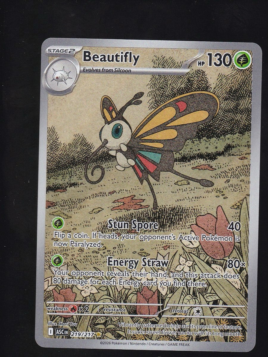 ME: Ascended Heroes #219/217 Beautifly