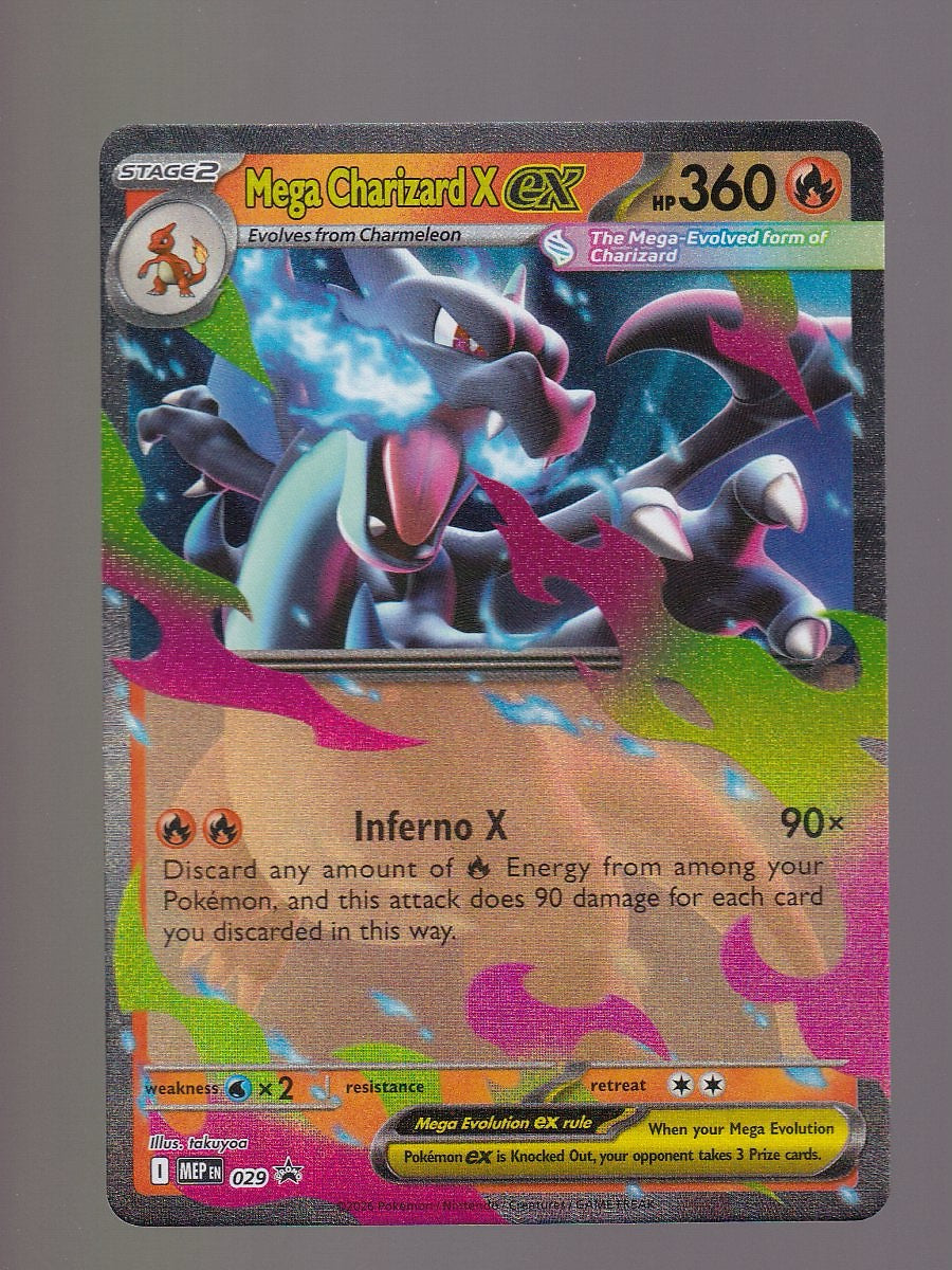 ME: Mega Evolution Promo #029 Mega Charizard X ex