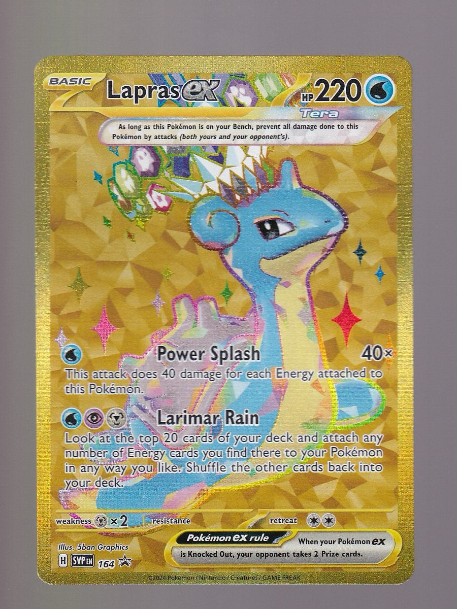 SV: Scarlet & Violet Promo Cards #164 Lapras ex