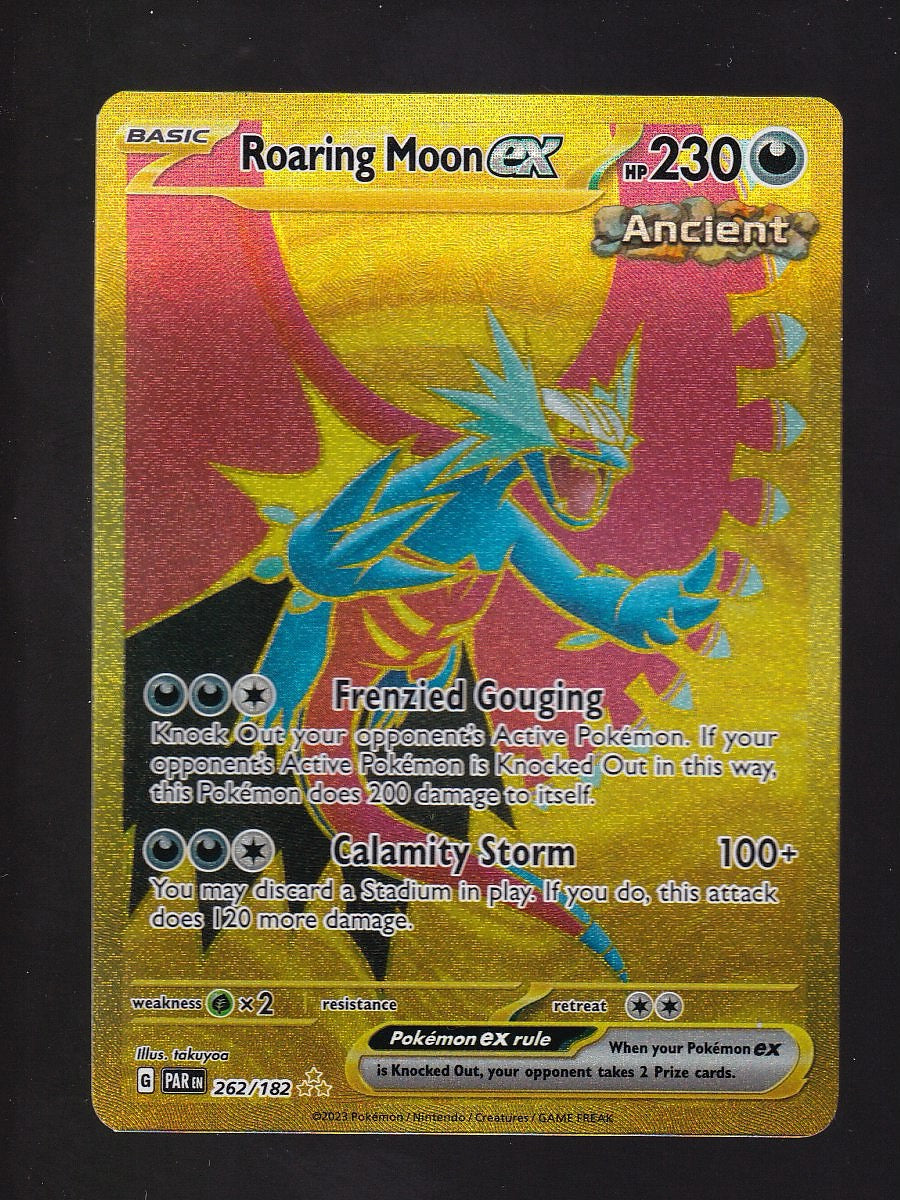 SV04: Paradox Rift #262/182 Roaring Moon ex Hyper Rare