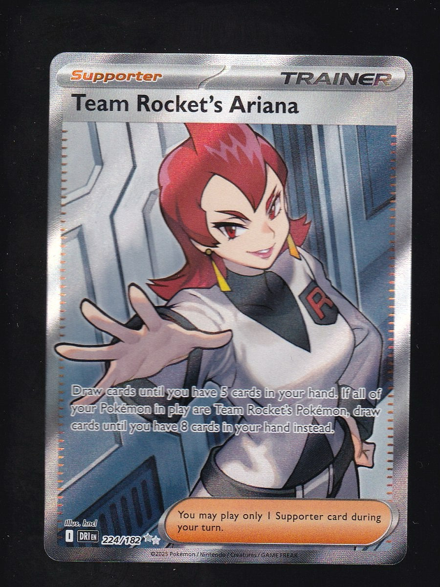 SV10: Destined Rivals #224/182 Team Rocket's Ariana