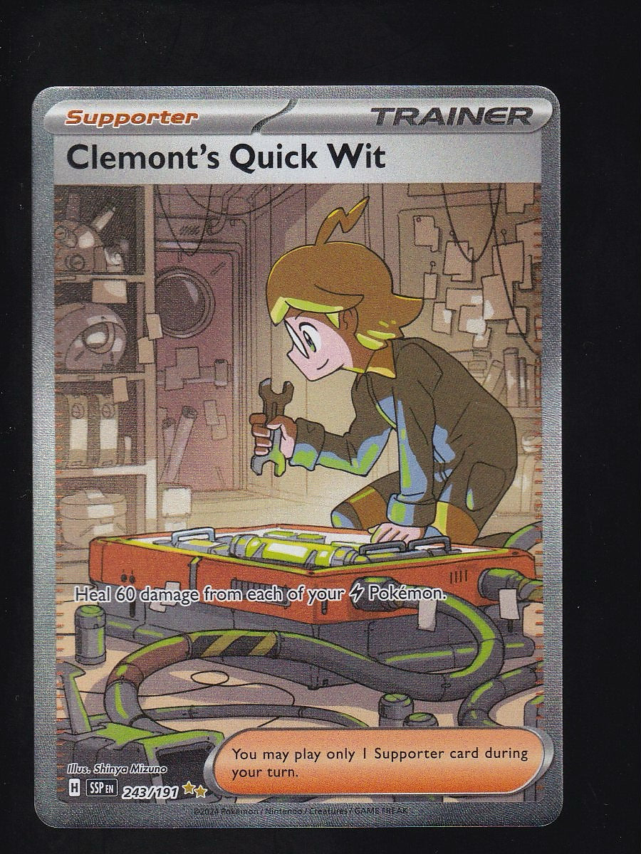 SV08: Surging Sparks #243/191 Clemont's Quick Wit
