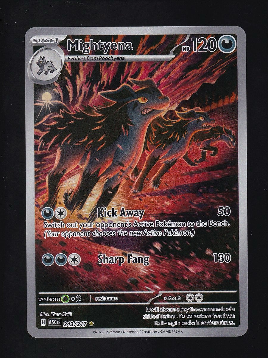 ME: Ascended Heroes #243/217 Mightyena