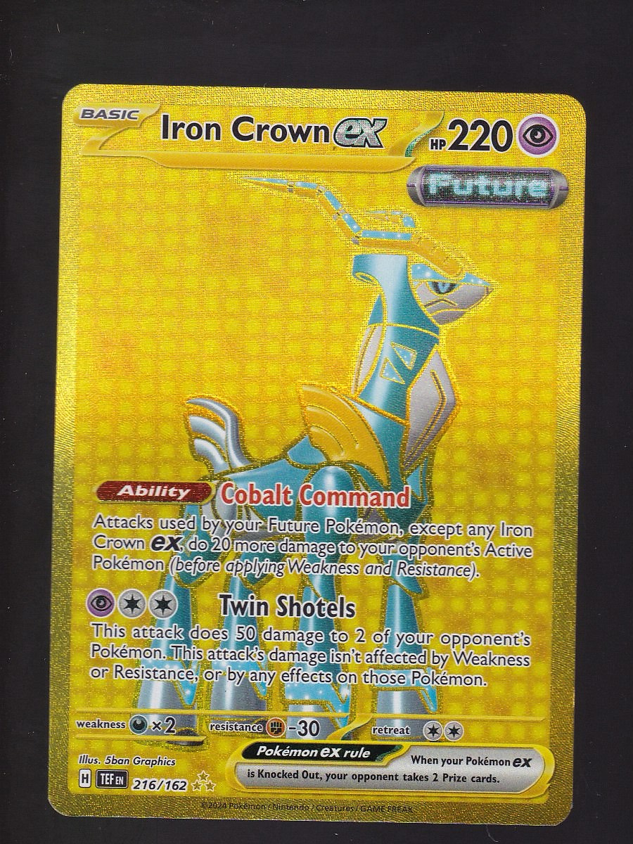 SV05: Temporal Forces #216/162 Iron Crown ex