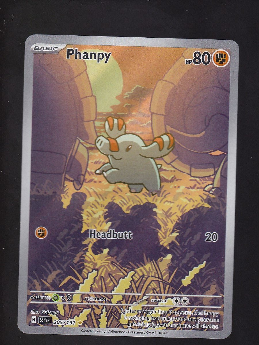 SV08: Surging Sparks #205/191 Phanpy
