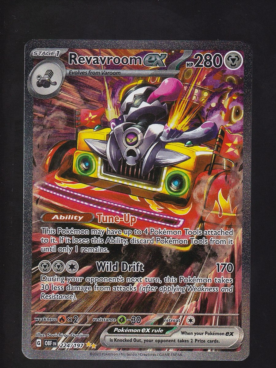 SV03: Obsidian Flames #224/197 Revavroom ex