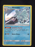 Alolan Ninetales #028/147-Water Web Holo (Moderately Played)