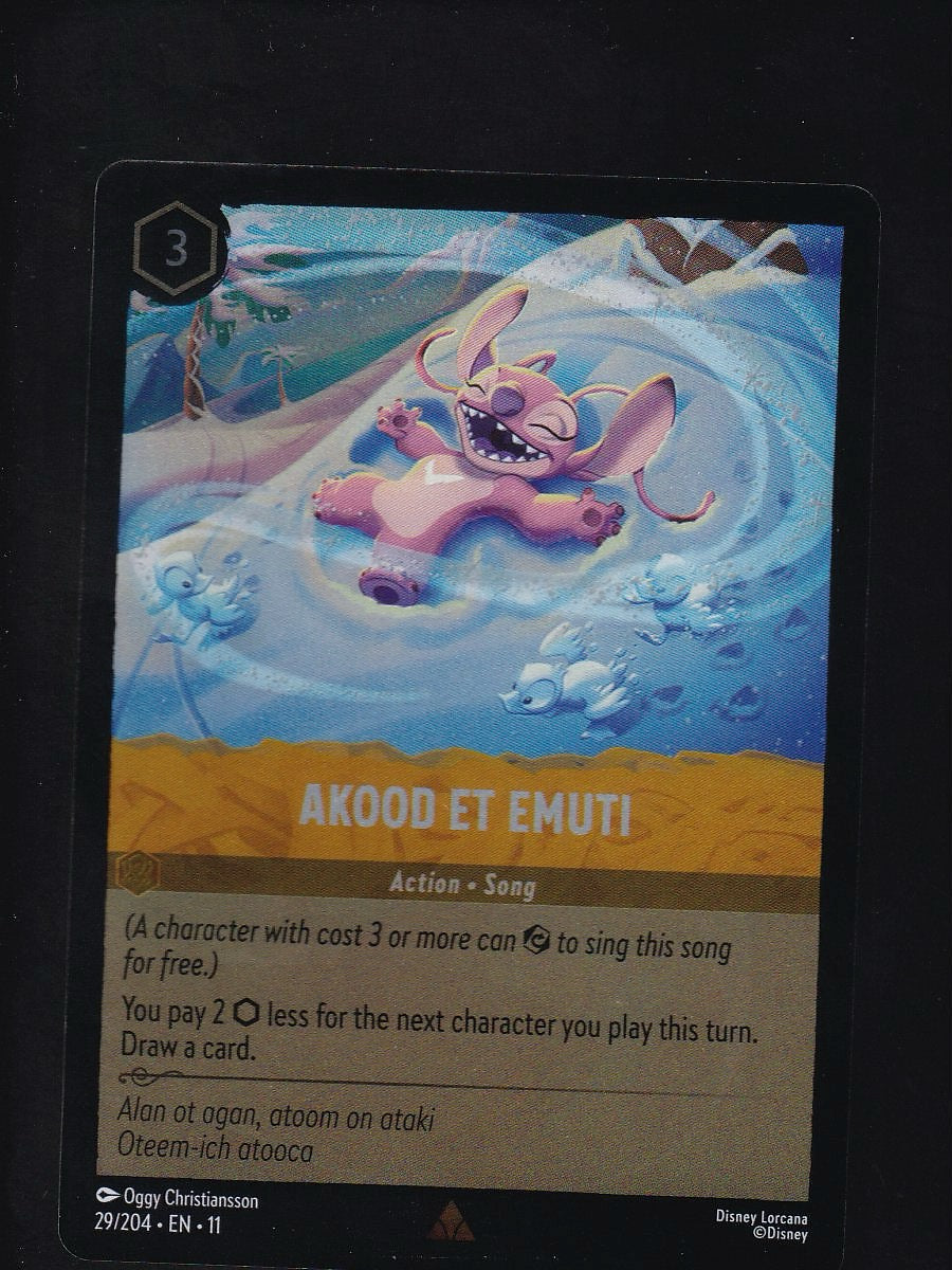 Winterspell #29/204 Angel-Akood Et Emuti Cold Foil