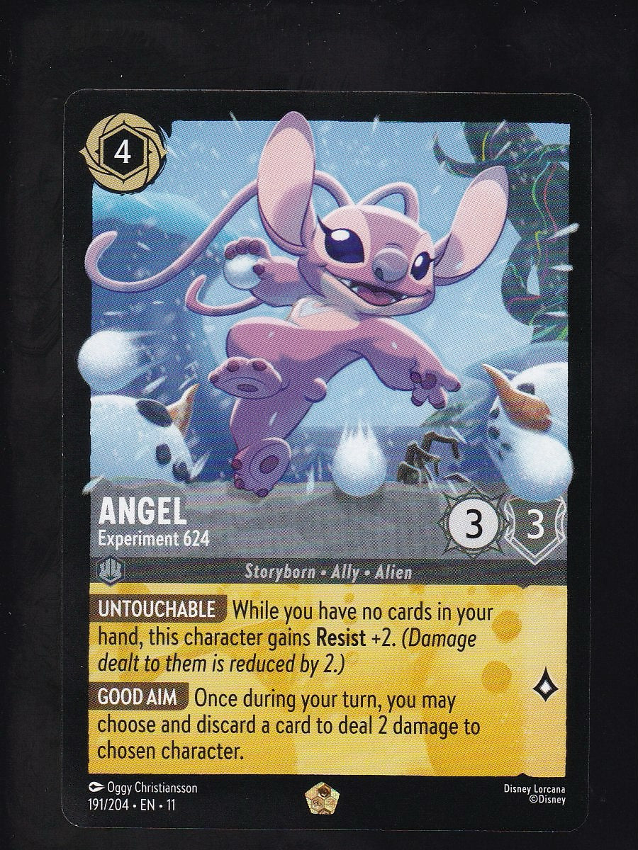 Winterspell #191/204 Angel-Experiment 624 Legendary