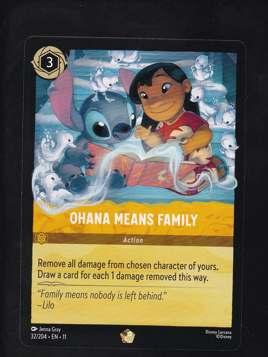 Winterspell #32/204 Ohana Means Family Legendary