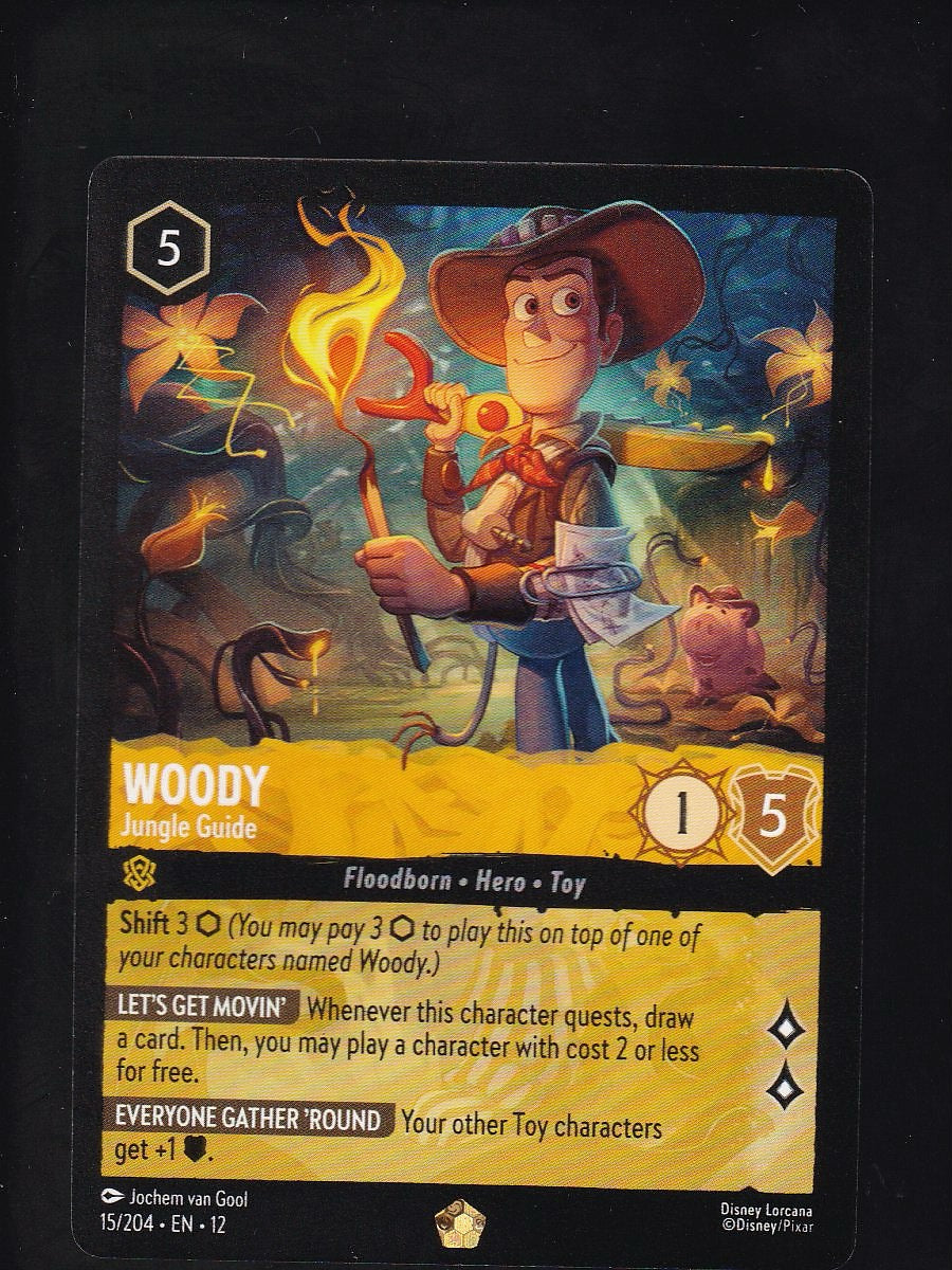 Wilds Unknown #15/204 Woody-Jungle Guide Legendary