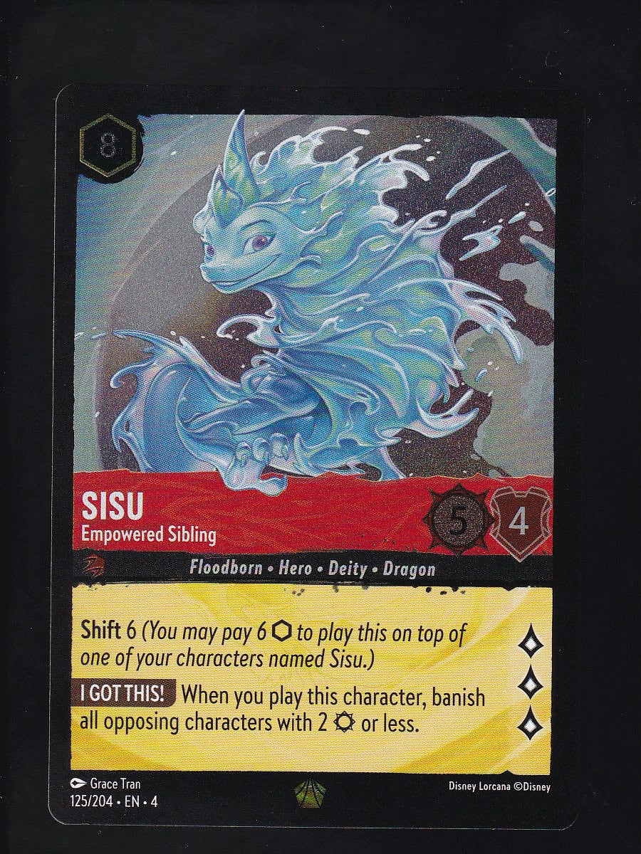 Ursula's Return #125/204 Sisu -Empowered Sibling Legendary Cold Foil