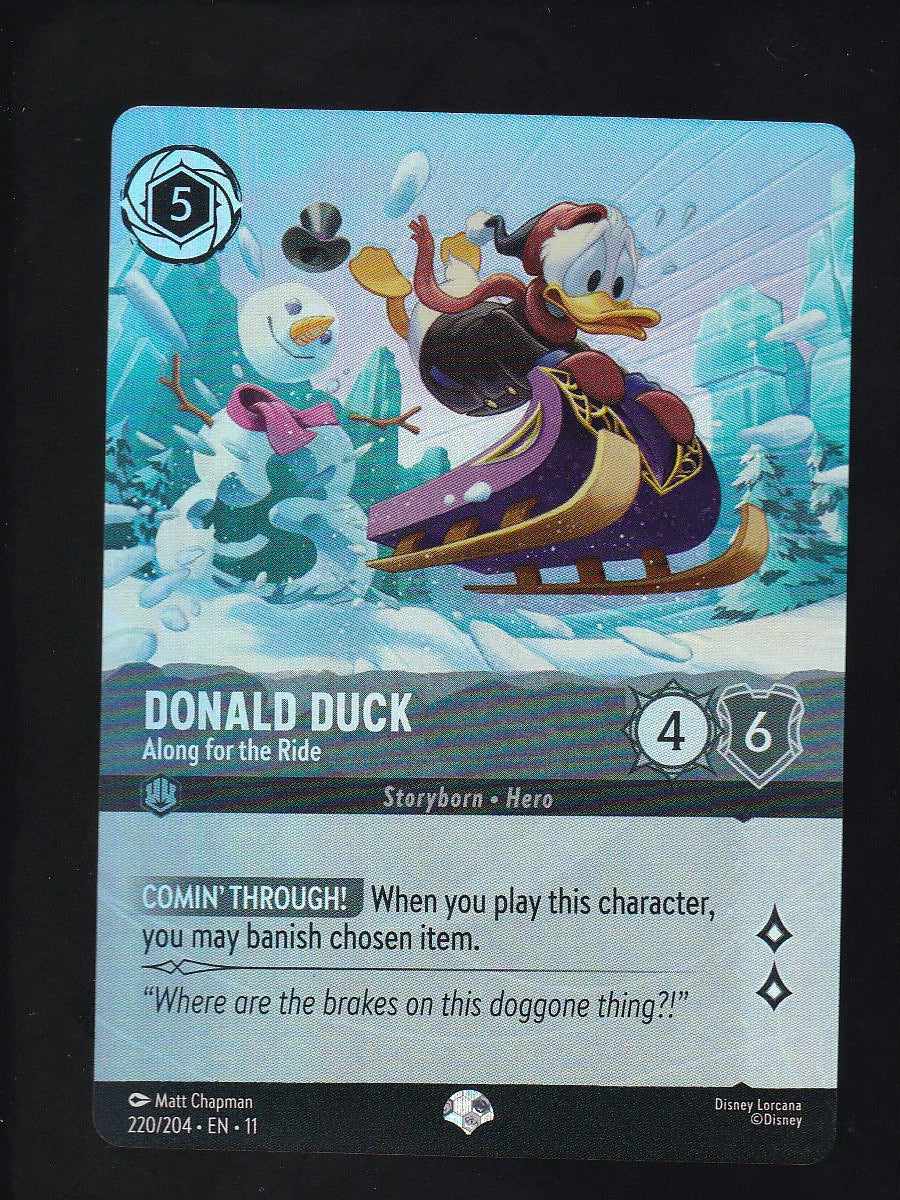 Winterspell #178/204 Donald Duck -Along for the Ride Epic