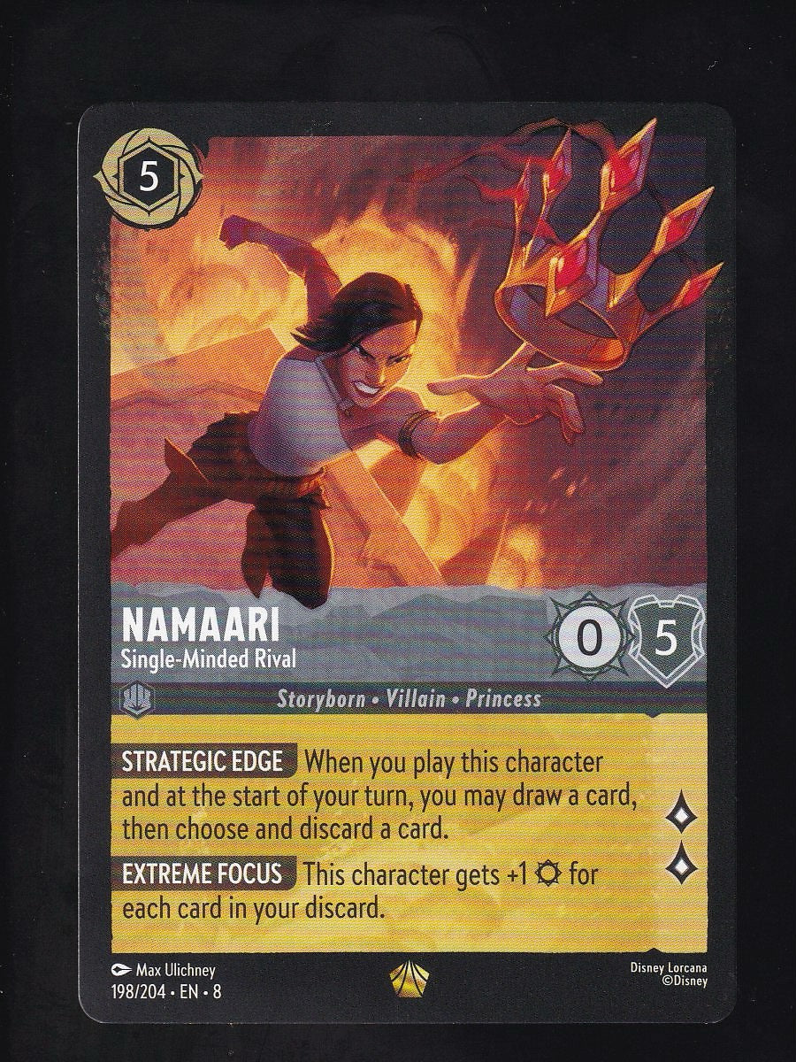 Reign of Jafar #198/204 Namaari -Single-Minded Rival Legendary