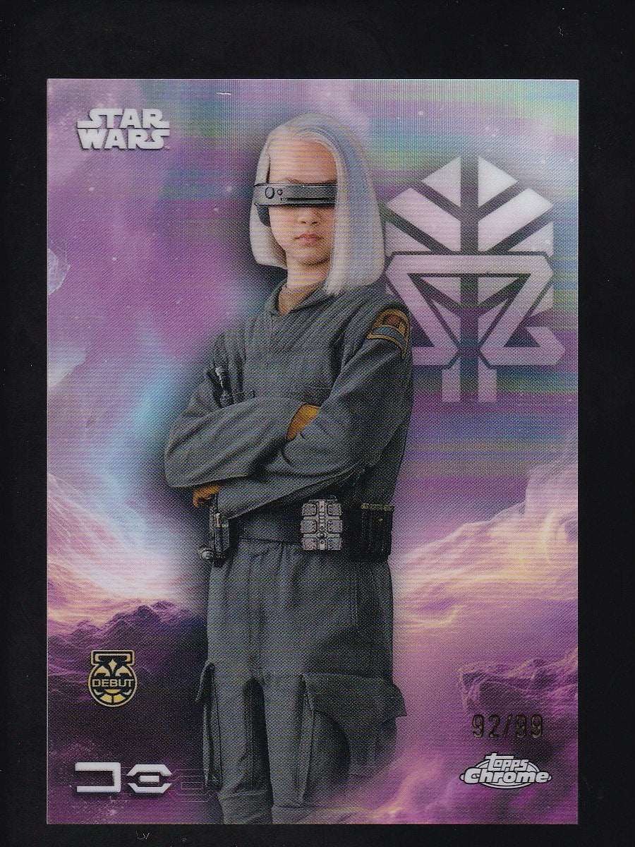 2025 Topps Chrome Star Wars #AV-128 KB Rainbow Refractor /99