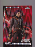 2024 Topps Chrome Star Wars #3 Sabine Wren Red Blaster Raywave Refractor