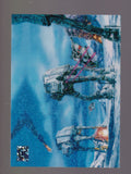 2025 Topps Chrome Star Wars Galaxy #72 Hoth Battle Mini Diamond