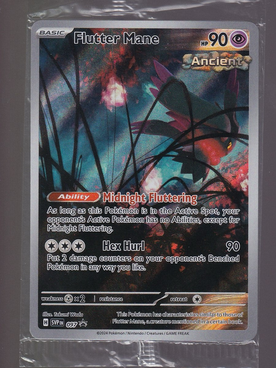 SV: Scarlet & Violet Promo Cards #097 Flutter Mane Sealed Promo