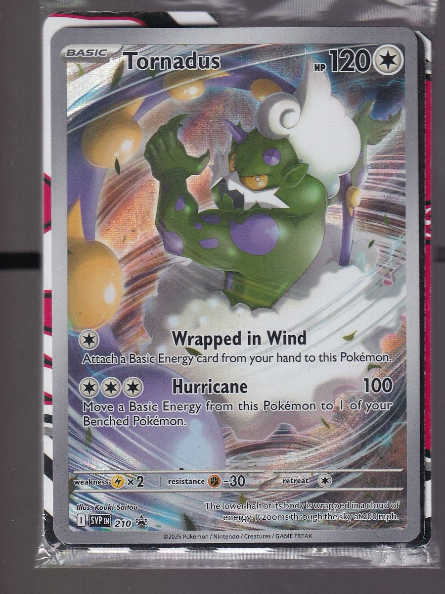 SV: Scarlet & Violet Promo Cards #210 Tornadus Sealed Promo