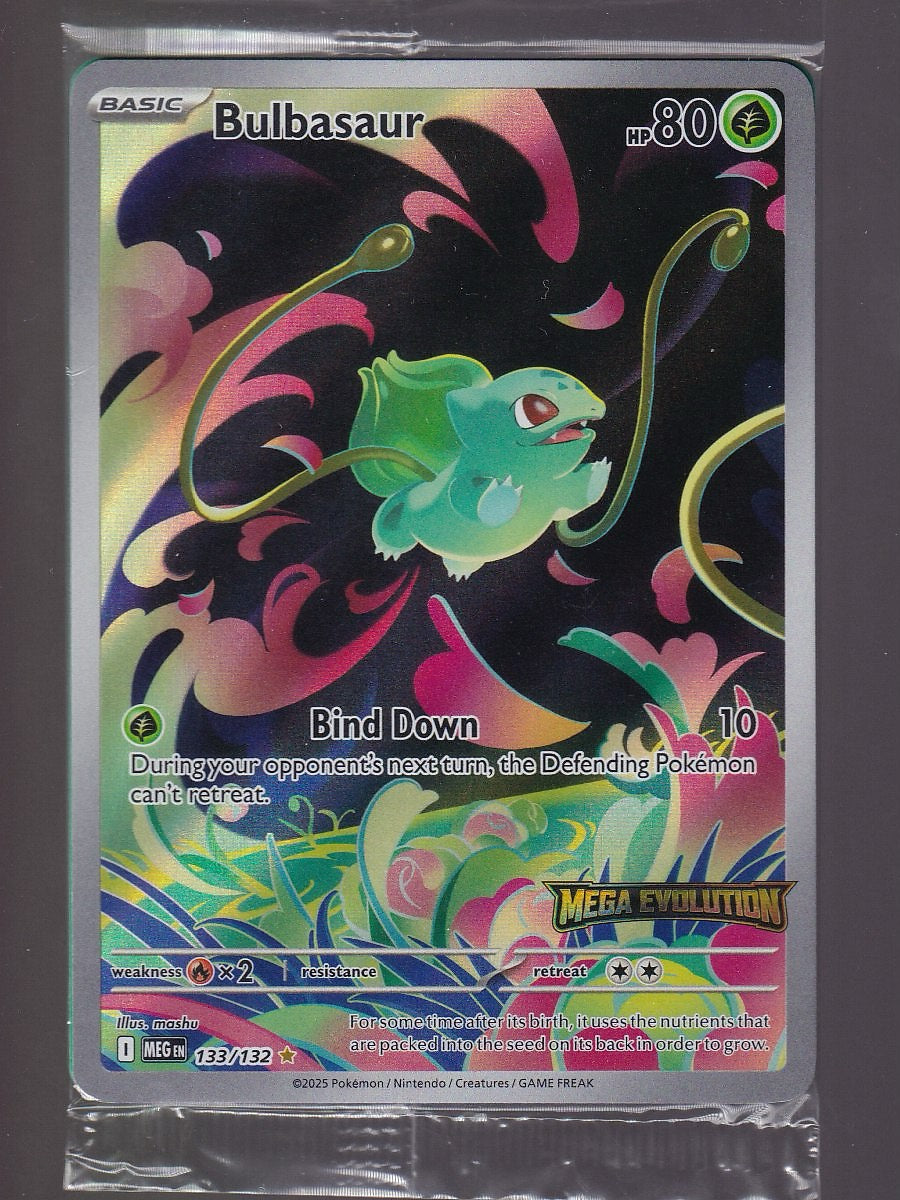 Bulbasaur Miscellaneous Cards & Products #133/132 Sealed Promo