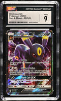 2017 Sun & Moon #80/149 Umbreon GX CGC 9