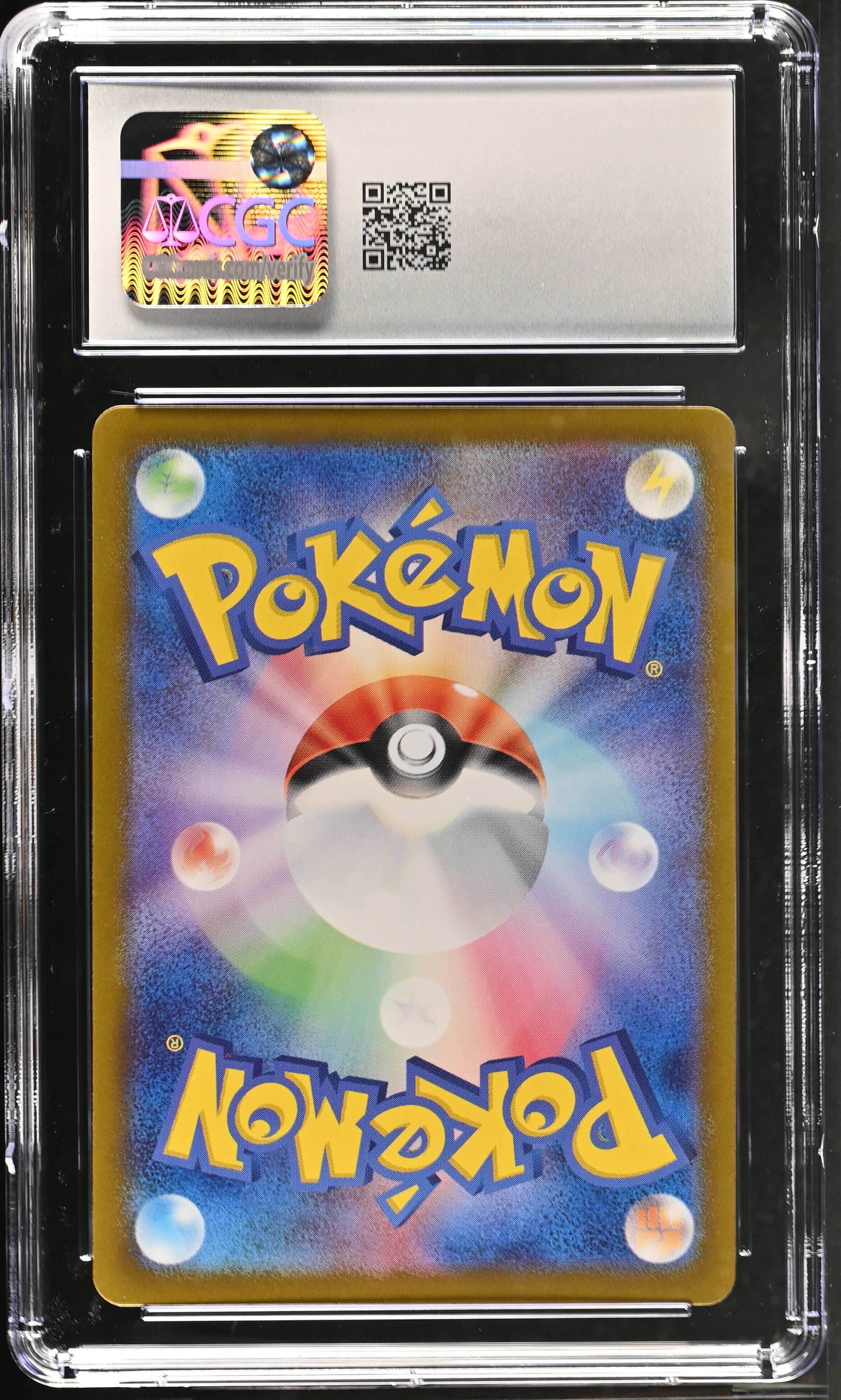 2023 Ruler of the Black Flame #110/108 Ninetales CGC 8