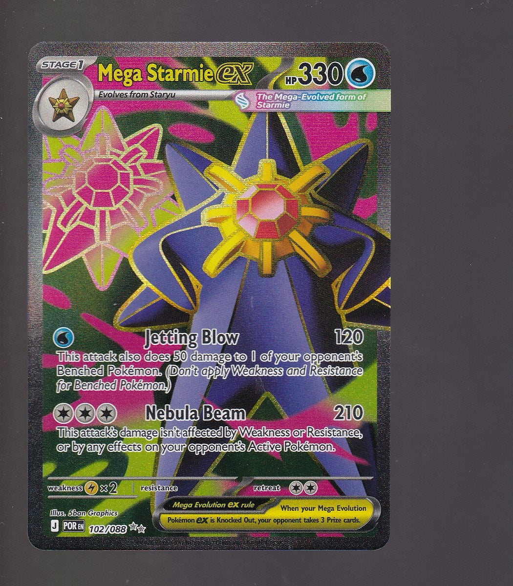 ME03: Perfect Order #102/088 Mega Starmie ex