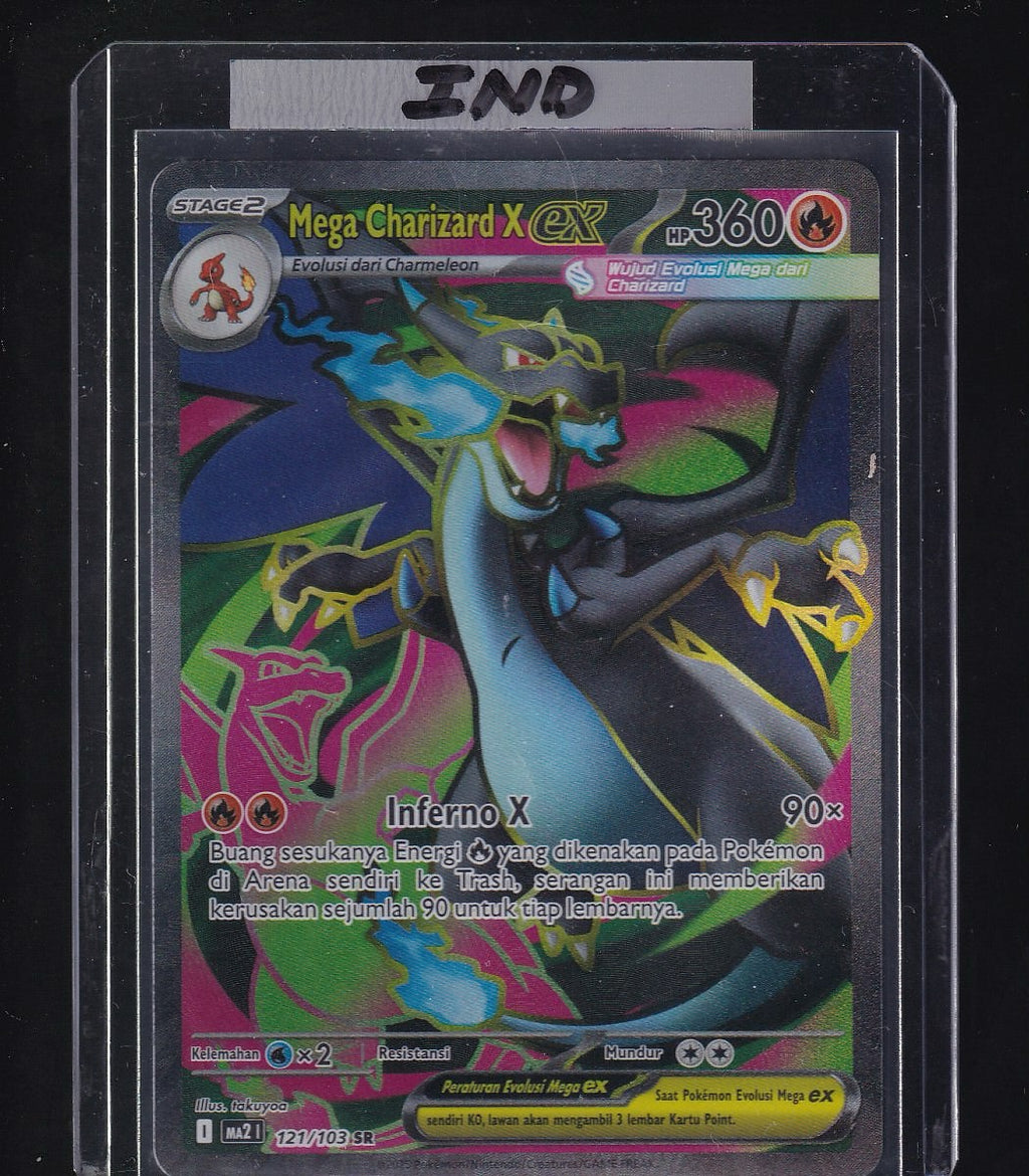 M2: Inferno X #121/103 Mega Charizard X ex -Indonesian