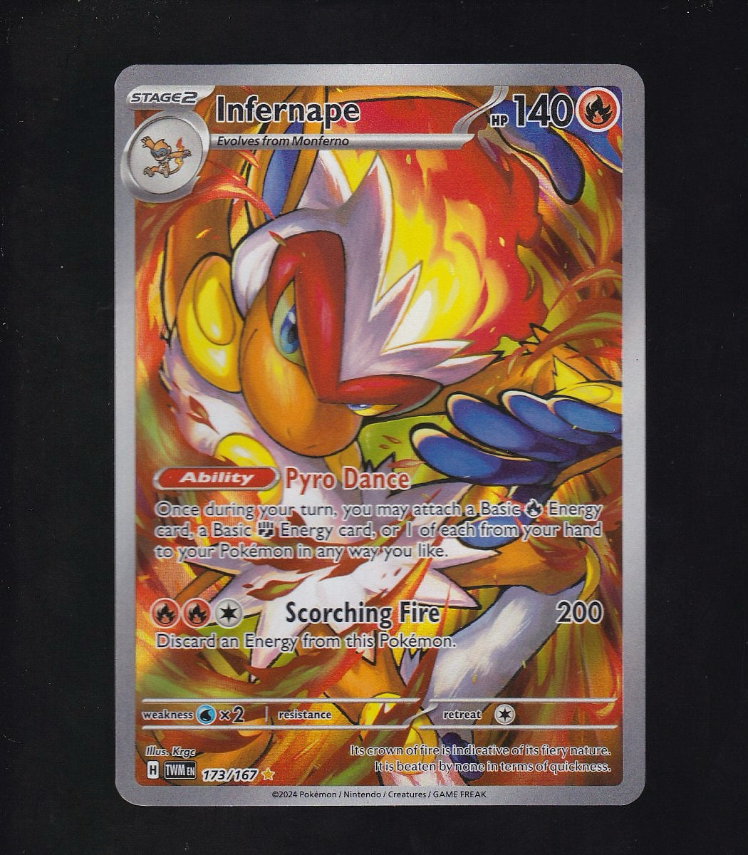 SV06: Twilight Masquerade #173/167 Infernape