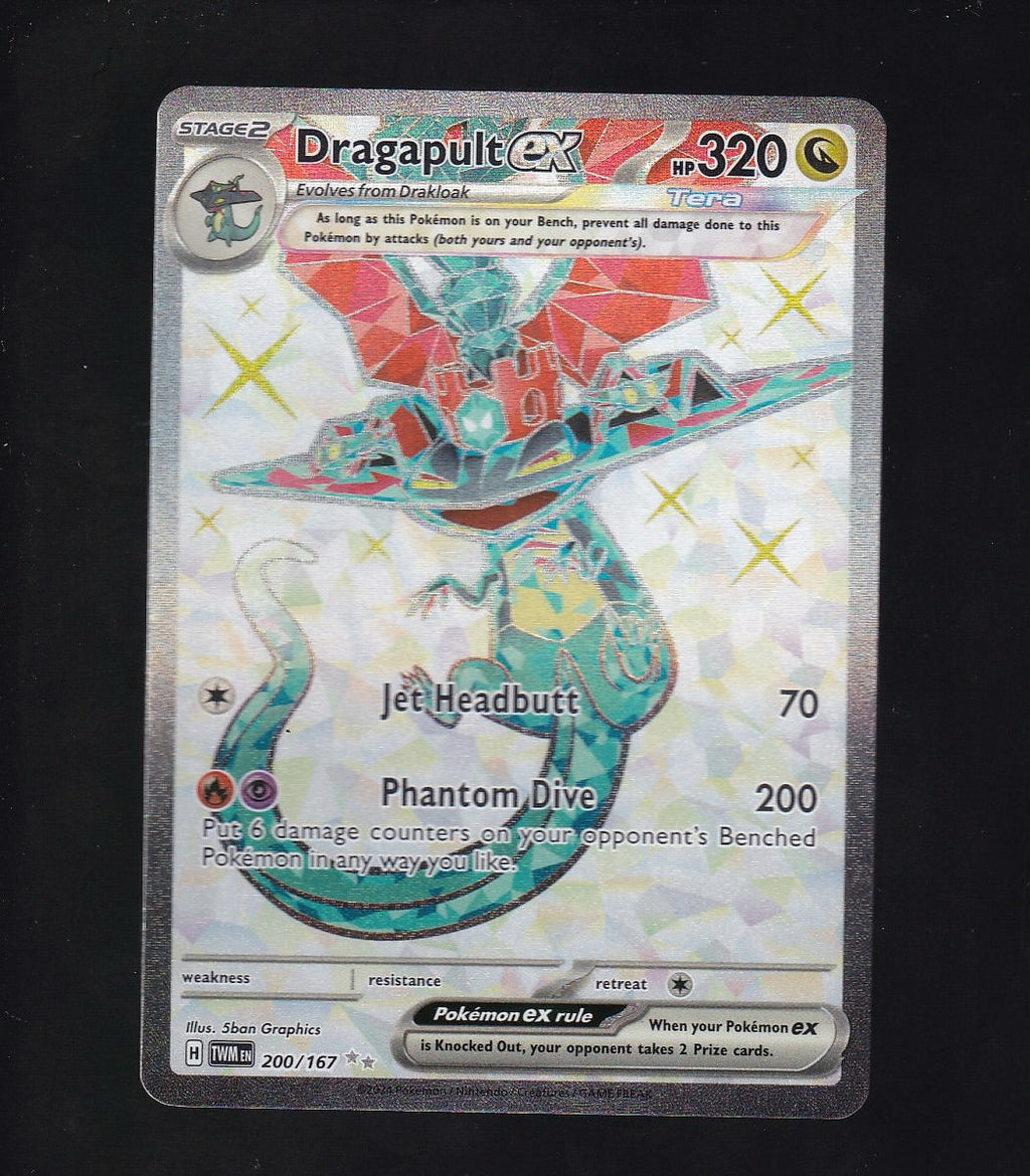 SV06: Twilight Masquerade #200/167 Dragapult ex