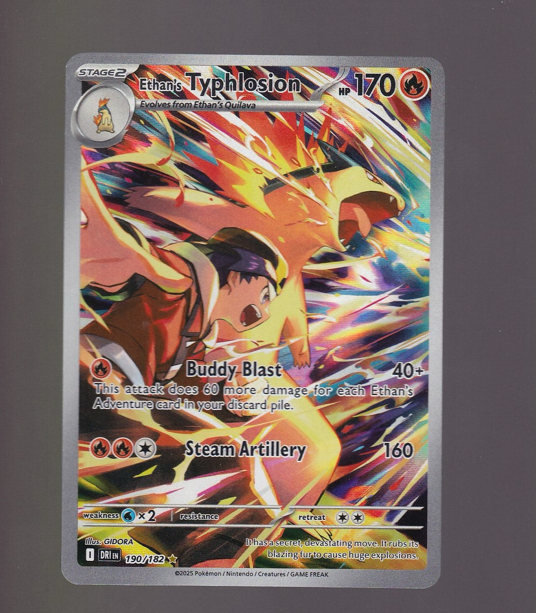 SV10: Destined Rivals #190/182 Ethan's Typhlosion