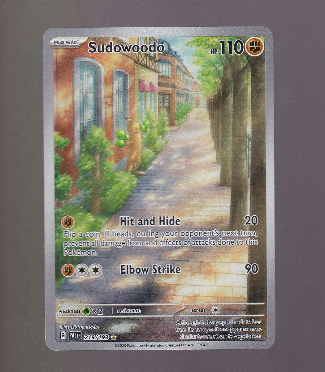 SV02: Paldea Evolved #219/193 Sudowoodo
