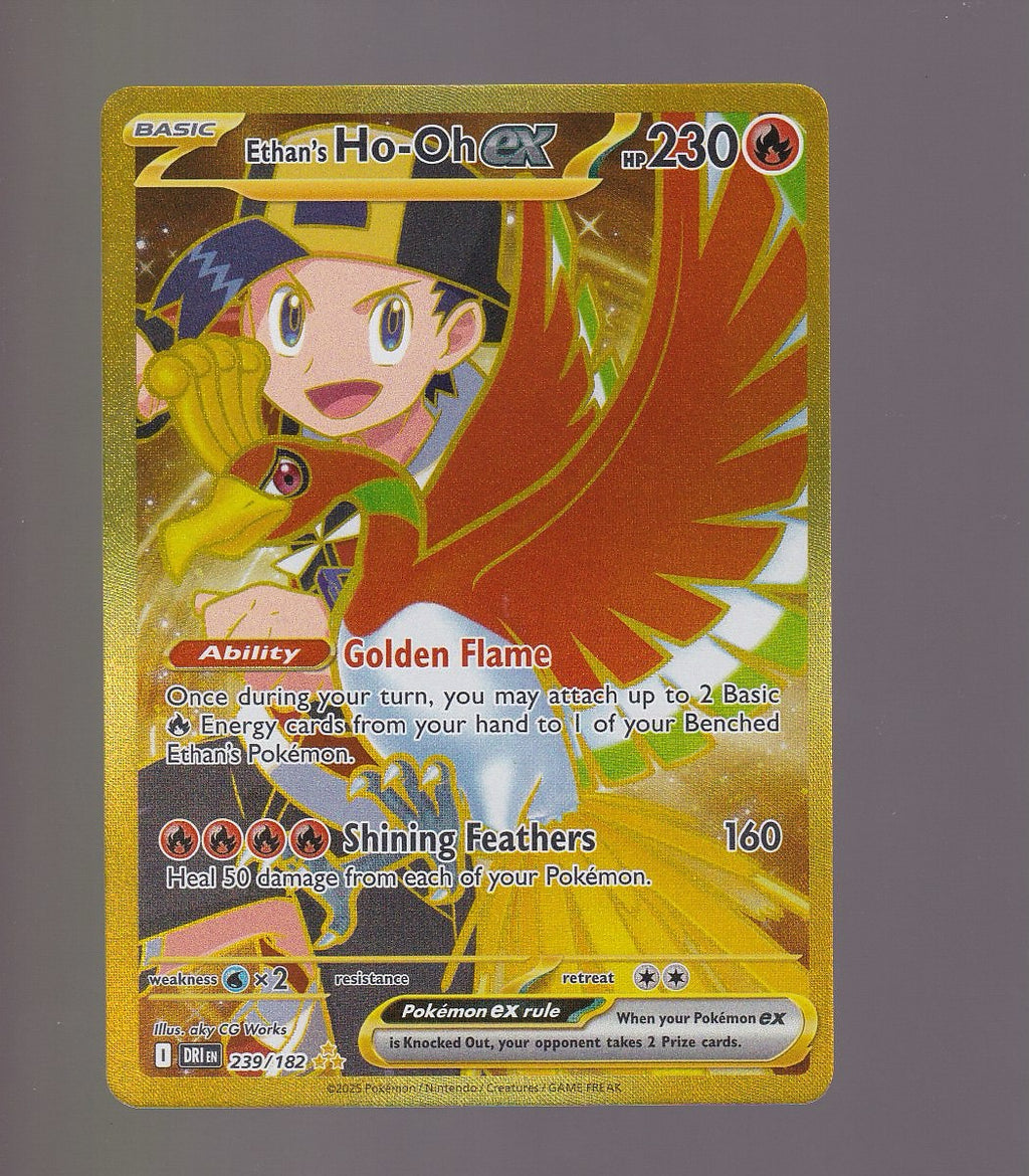 SV10: Destined Rivals #239/182 Ethan's Ho-Oh ex