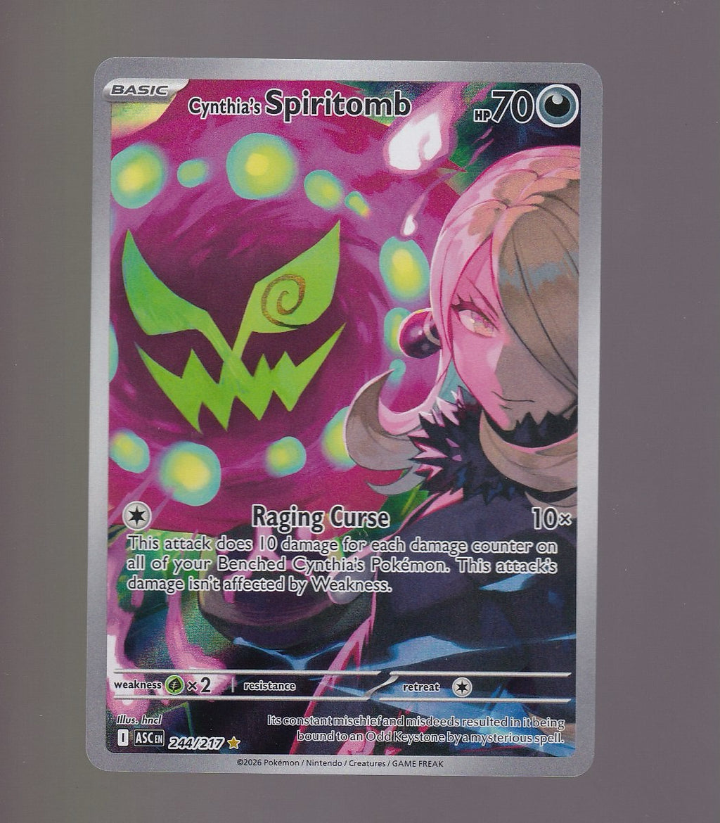 ME: Ascended Heroes #244/217 Cynthia's Spiritomb
