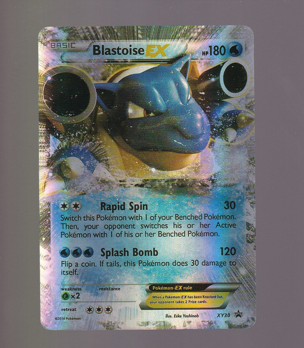 XY Promos #XY30 Blastoise EX (Lightly Played)