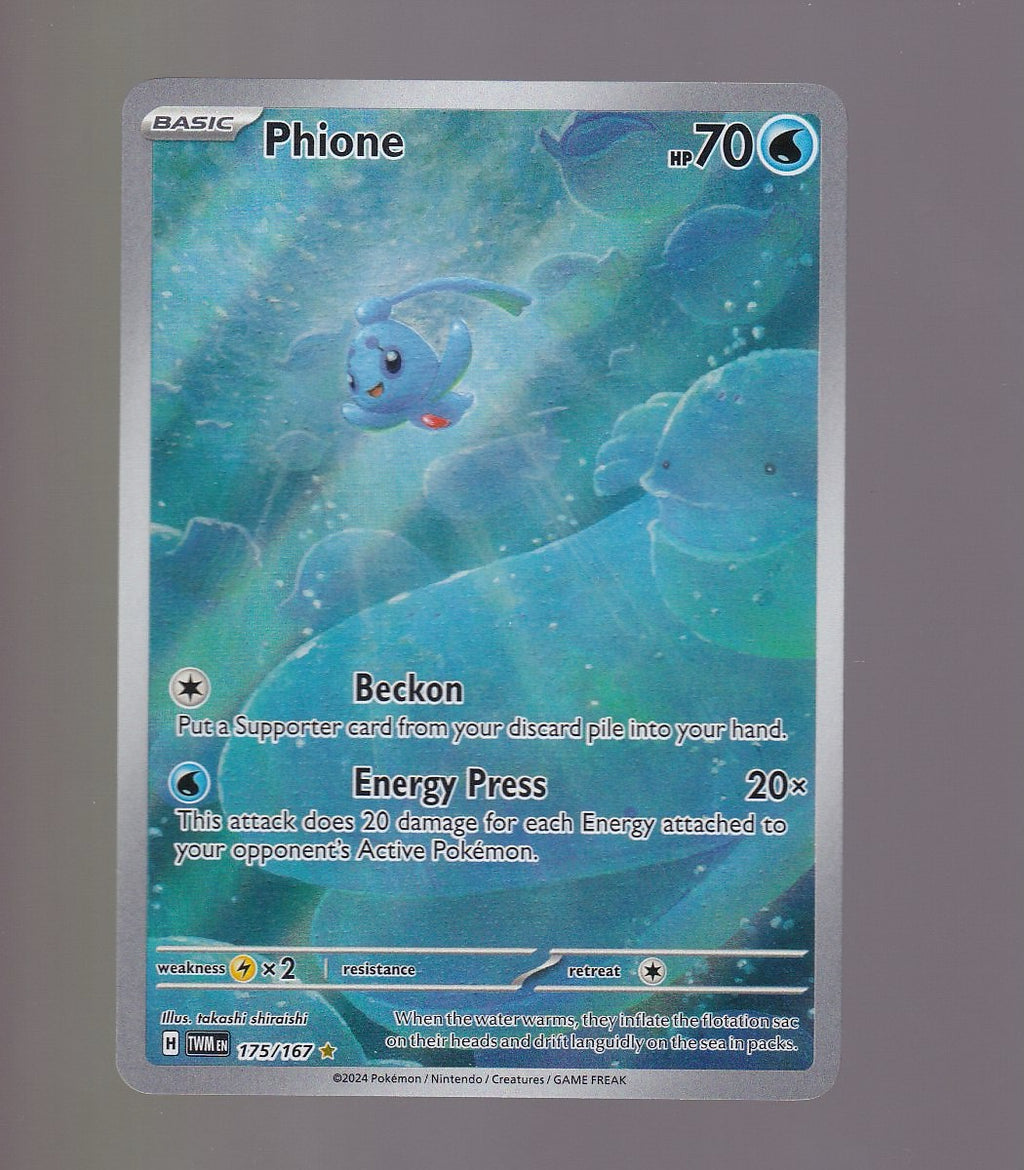 SV06: Twilight Masquerade #175/167 Phione