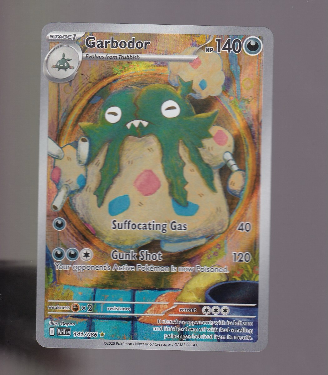 SV: White Flare #141/086 Garbodor