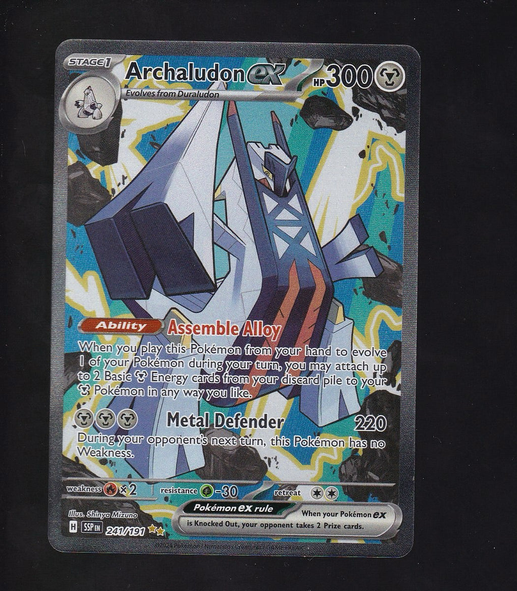SV08: Surging Sparks #241/191 Archaludon ex