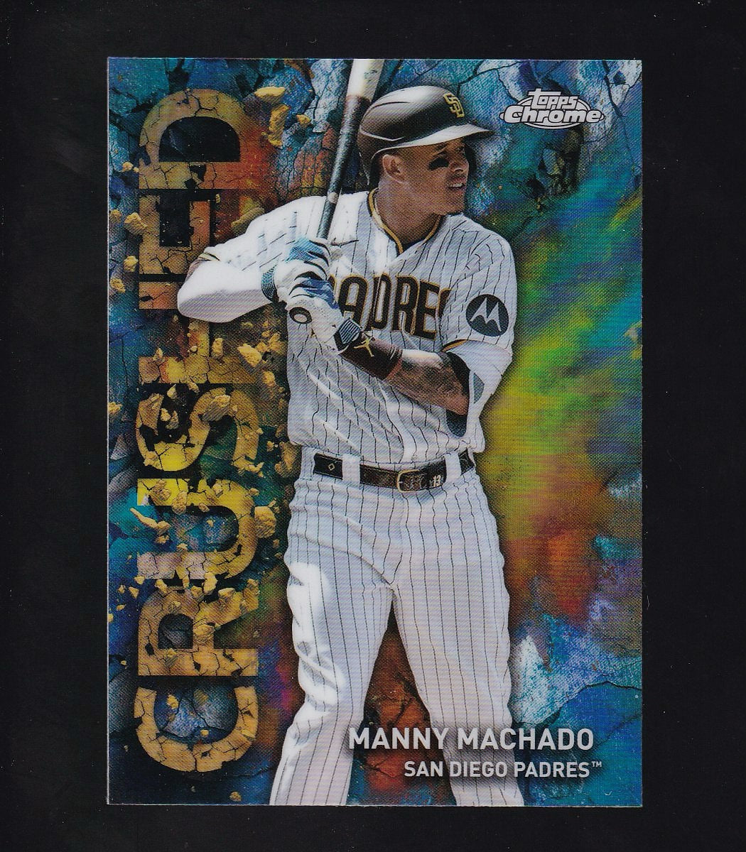 2023 Topps Chrome Update #C-17 Manny Machado Crushed