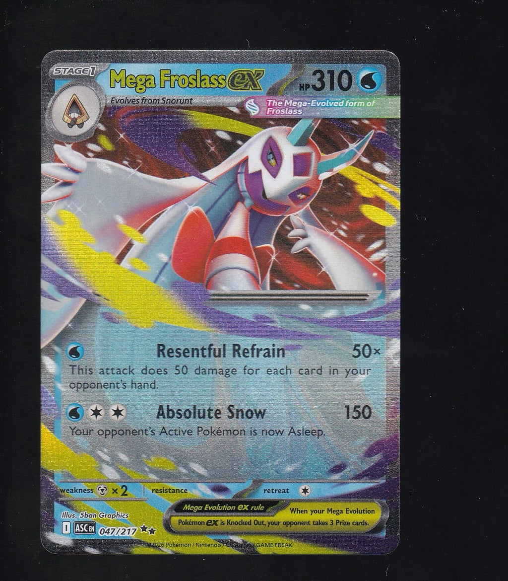 ME: Ascended Heroes #047/217 Mega Froslass ex