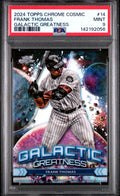 2024 Topps Cosmic Chrome Galactic Greatness #14 Frank Thomas PSA 9