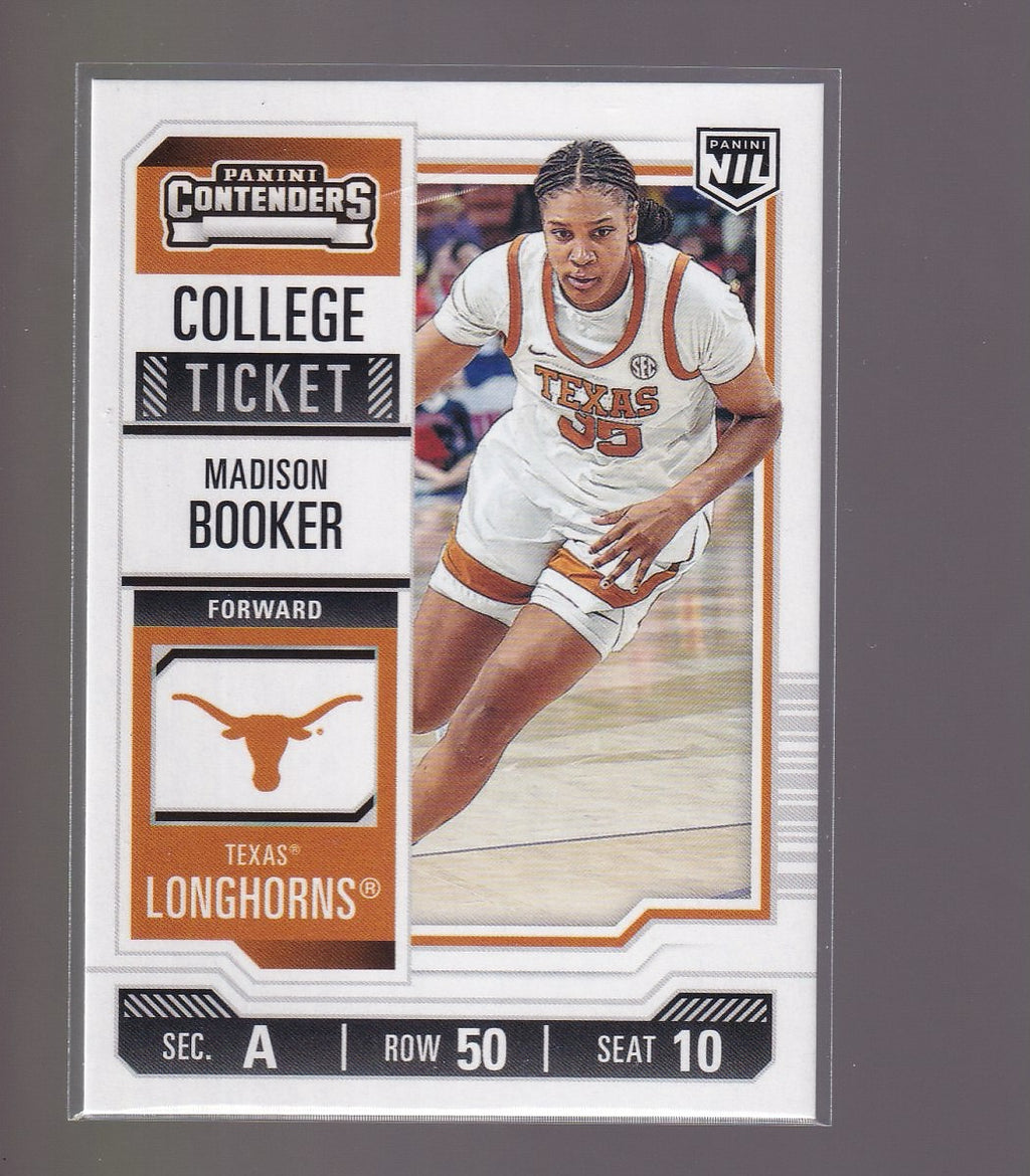 2025 Panini NIL Texas Longhorns #12 Madison Booker